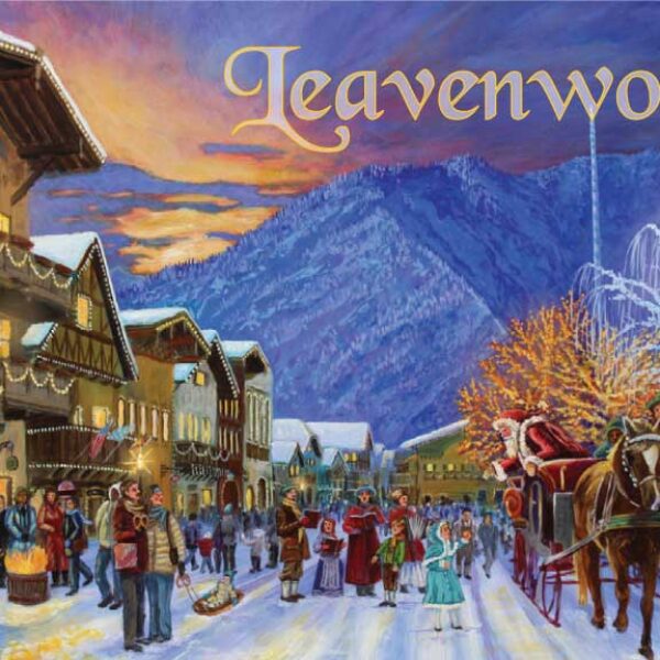 Leavenworth Painting Magnet (10-pack)